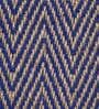Blue Jute 47 x 18 Inches Machine Made Floor Runner