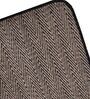 Black Jute 47 x 18 Inches Machine Made Floor Runner