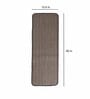 Black Jute 47 x 18 Inches Machine Made Floor Runner