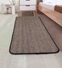 Black Jute 47 x 18 Inches Machine Made Floor Runner