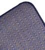 Blue Jute 47 x 18 Inches Machine Made Floor Runner