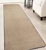 Black Jute 79 x 26 Inches Machine Made Floor Runner