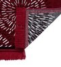 Maroon Persian Chenille 5 ft x 7 ft Machine Made Carpet