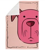 Dogo- Medium Pink Fabric Dog Blanket