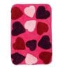 Pink Abstract Microfibre 16 x 24 Inches Kids Floor Mat