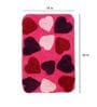 Pink Abstract Microfibre 16 x 24 Inches Kids Floor Mat
