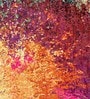 Pink Nylon Abstract 4 x 6 Feet Machine Made Carpet