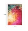 Pink Nylon Abstract 4 x 6 Feet Machine Made Carpet