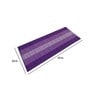 Purple Nylon 22 x 55 Inches Machine Made Floor Runner