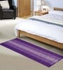 Purple Nylon 22 x 55 Inches Machine Made Floor Runner