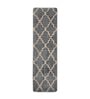 Grey Polyester 71 x 20 Inches Hand Tufted Floor Runner