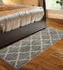 Grey Polyester 71 x 20 Inches Hand Tufted Floor Runner