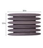 Abstract Pattern Set Of 6 Wooden Placemats