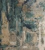 Blue Abstract Wool & Viscose Hand Tufted 8 x 10 Feet Carpet