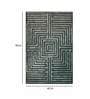 Geometrical Wool & Viscose Hand Tufted 5 X 8 Feet Carpet