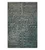 Geometrical Wool & Viscose Hand Tufted 5 X 8 Feet Carpet