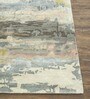 Multicolor Wool And Viscose Abstract 8 x 11 Feet Hand Tufted Carpet