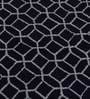 Blue Wool Geometric 6 x 9 Feet Hand Tufted Carpet