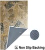 Abstract Printed Polyester 4 X 6 Feet Machine Made Carpet