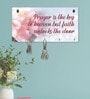 Abstract Quotes Multicolour Finish Mdf Wall Hanging With 5 Hooks Key Holder
