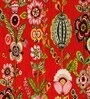 Abstract Red (12 x 17.5) Satin (Set of 6) Placemats