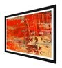 Abstract Red Canvas Art Print