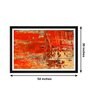 Abstract Red Canvas Art Print