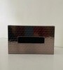 Abstract Solid Leather Tissue box
