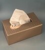 Abstract Solid Leather Tissue box