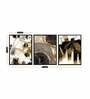 Roman Multicolour Canvas Framed Art Print Set of 3