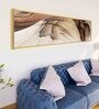 Abstract Wave Feather Color Canvas Art Print