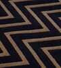 Brown Geometric Wool 3 ft x 5 ft Hand Tufted Carpet