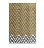 Grey Abstract Wool 5 ft x 7 ft Hand Tufted Carpet