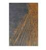Gold Abstract Wool 5 ft x 7 ft Hand Tufted Carpet