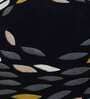 Black Abstract Wool 6 ft x 9 ft Hand Tufted Carpet