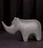 Abstracta Grey Rhino Resin Artifact (Grey)