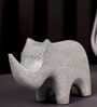 Abstracta Grey Rhino Resin Artifact (Grey)