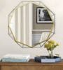 Gold Metal French Wall Mirror