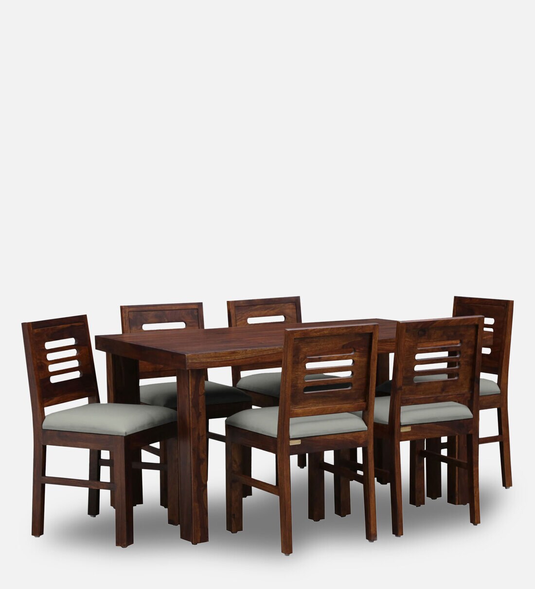 Buy Acropolis Solid Wood Seater Dining Set In Provincial Teak Finish