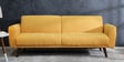 Aciano Fabric Convertible Sofa Cum Bed In Yellow Colour