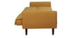 Aciano Fabric Convertible Sofa Cum Bed In Yellow Colour
