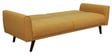 Aciano Fabric Convertible Sofa Cum Bed In Yellow Colour