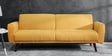 Aciano Fabric Convertible Sofa Cum Bed In Yellow Colour