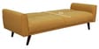 Aciano Fabric Convertible Sofa Cum Bed In Yellow Colour