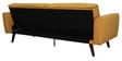Aciano Fabric Convertible Sofa Cum Bed In Yellow Colour