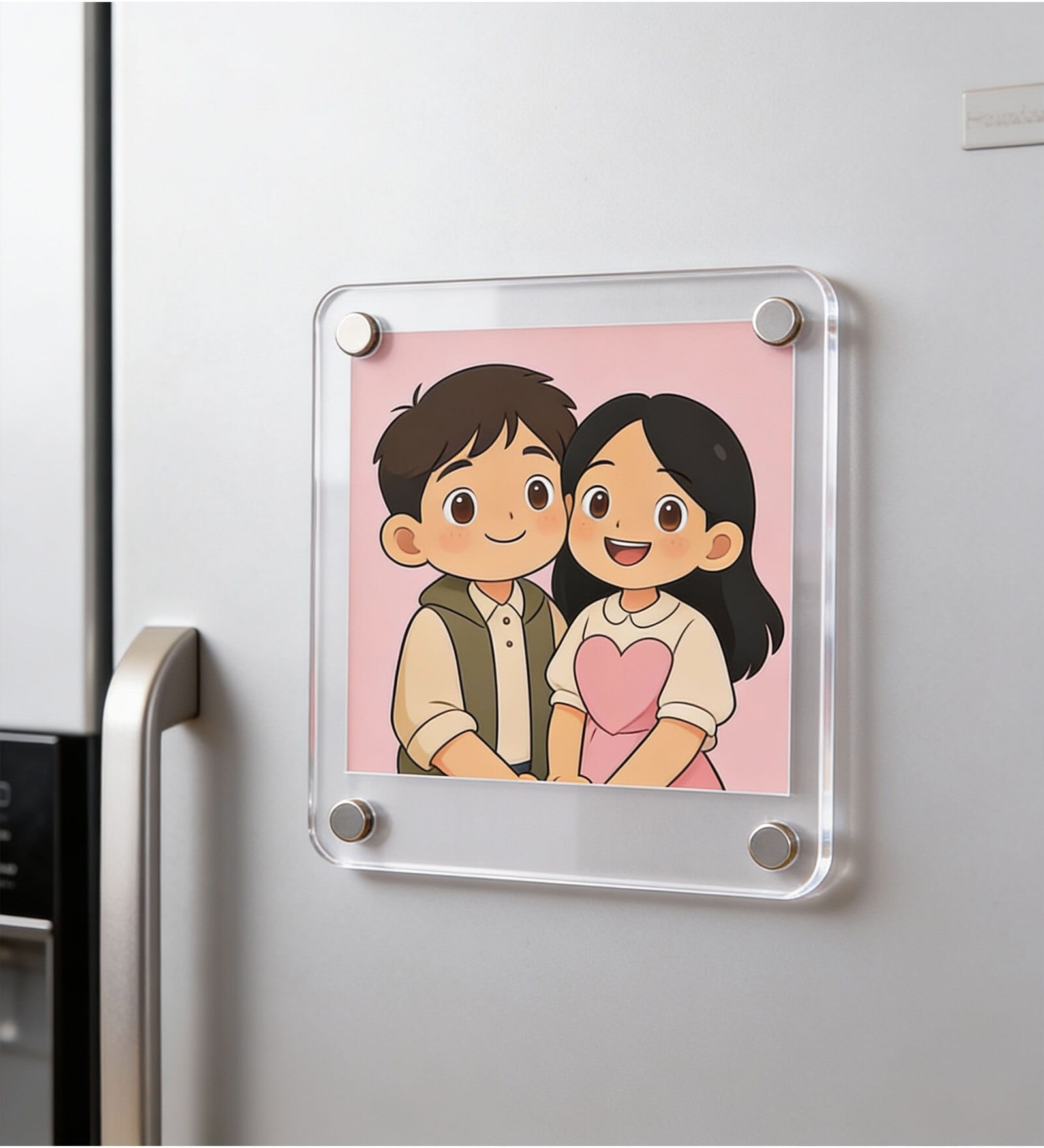 Acrylic Photo Fridge Magnet