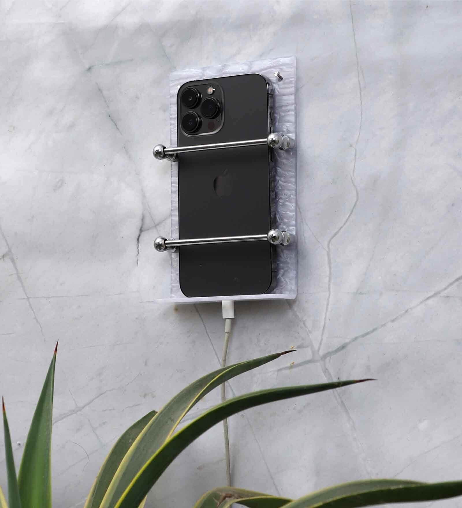 Assorted Coloured Acrylic Mobile Stand (Random Color)