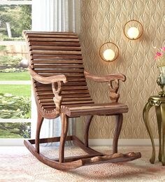 Rocking Chairs Online Buy Wooden Rocking Chairs In India At