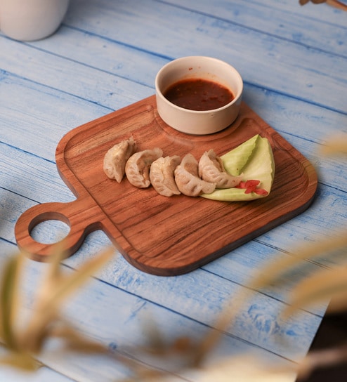 Acacia Wood Chip & Dip