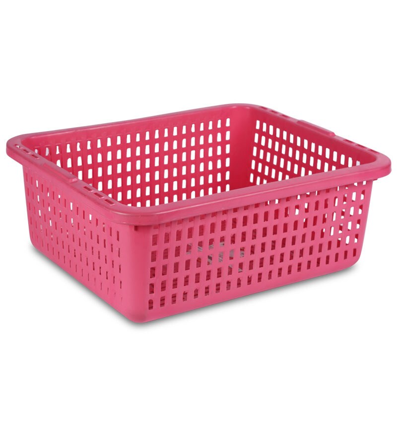 toy basket pink